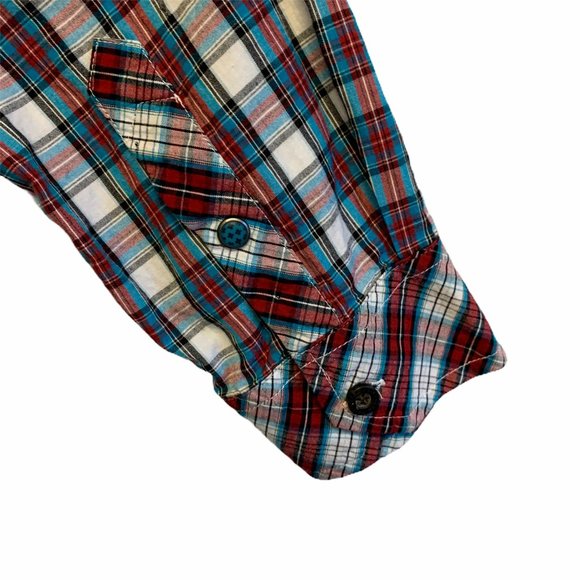 Quicksilver Plaid Button Up Pocket Shirt - Picture 5 of 7
